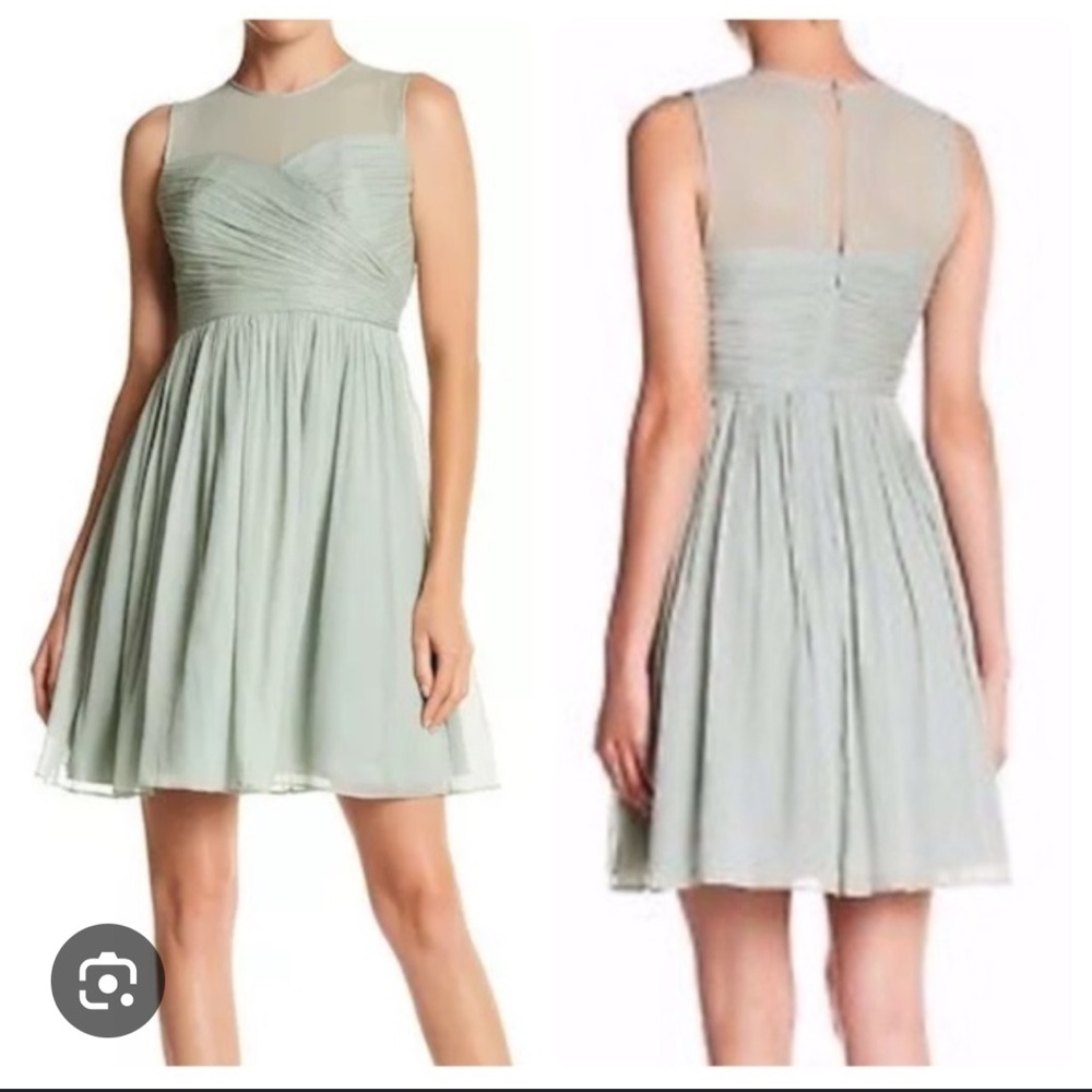 J Crew Silk Chiffon Dress Prom Wedding Easter Bridesmaid